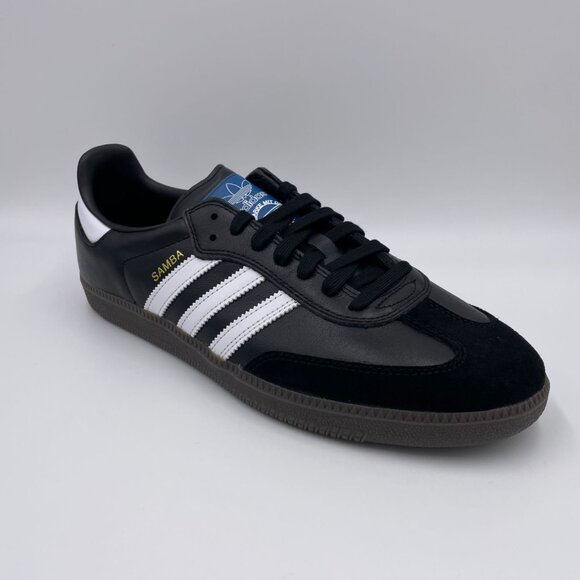adidas Samba ADV Black / White Men's Shoes - Picture 7 of 8